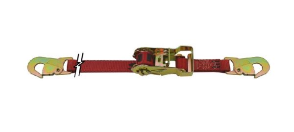 Ratchet Strap Assembly 6 Foot Snap Hooks Snappin Turtle