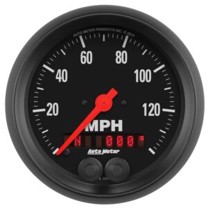 3-3/8 in. GPS SPEEDOMETER, 0-140 MPH, Z-SERIES