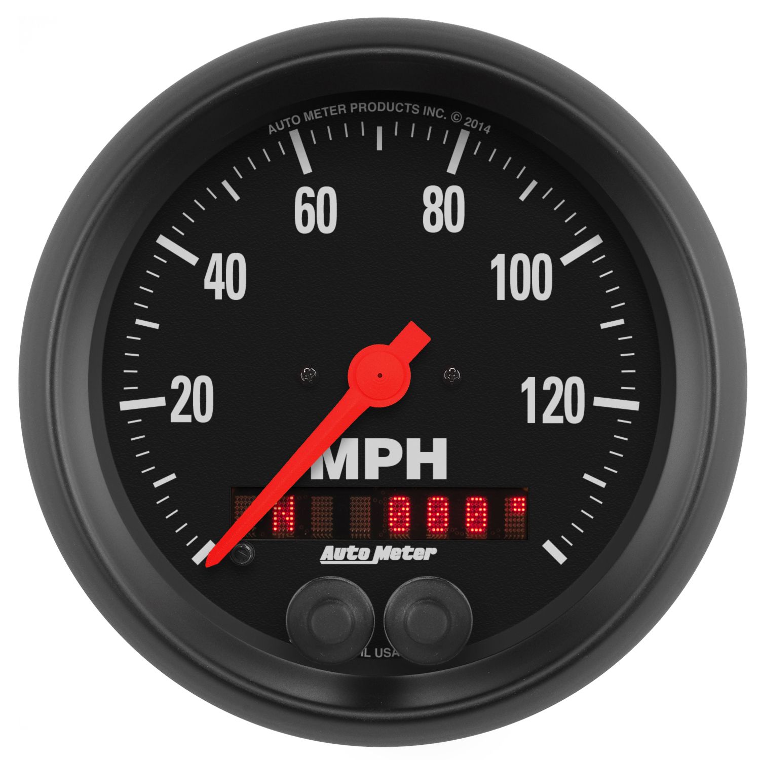3-3/8 in. GPS SPEEDOMETER, 0-140 MPH, Z-SERIES