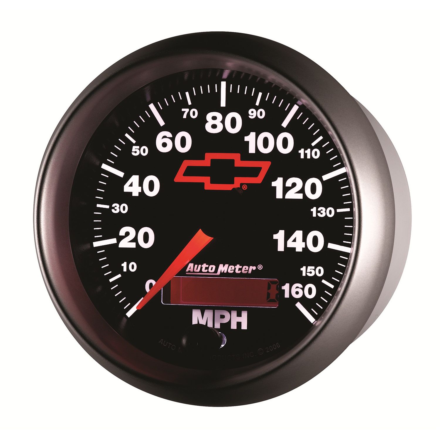 3-3/8 in. SPEEDOMETER, 0-160 MPH, GM BLACK