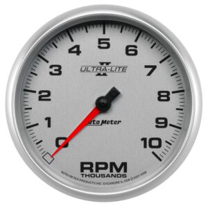 5 in. TACHOMETER, 0-10,000 RPM, ULTRA-LITE II