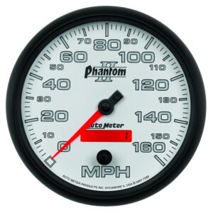 5 in. SPEEDOMETER, 0-160 MPH, PHANTOM II
