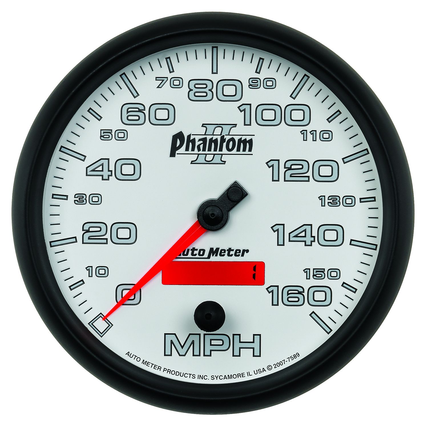 5 in. SPEEDOMETER, 0-160 MPH, PHANTOM II