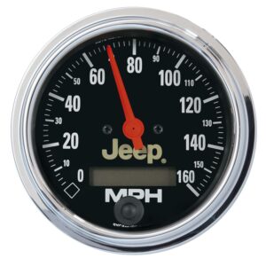 3-3/8 in. SPEEDOMETER, 0-160 MPH, JEEP
