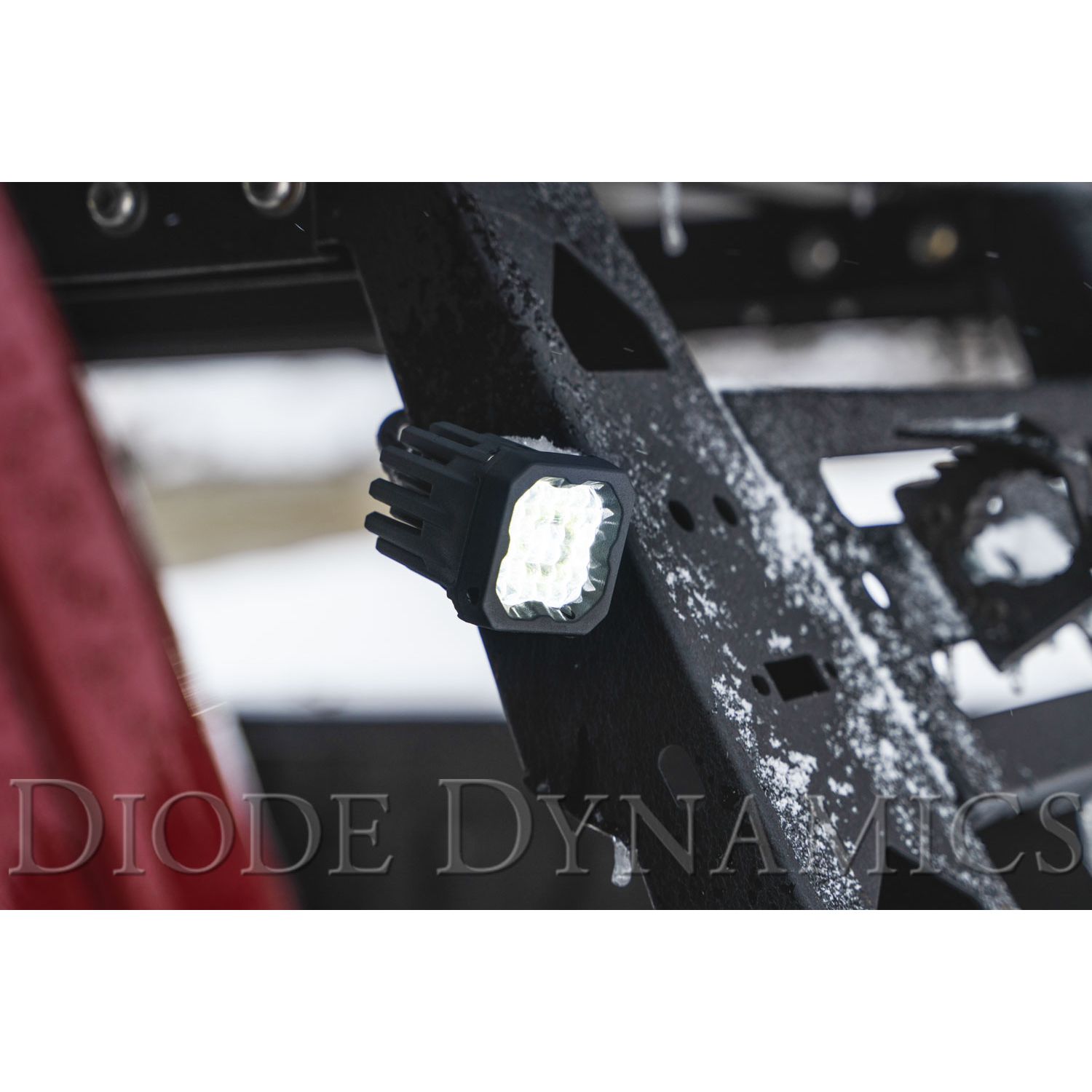 Pod light featuring modern TIR optics for the highest intensity on the market.
