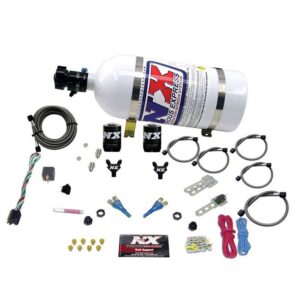 Nitrous Express DODGE 92- 95 TBI (50-75-100-125HP) DUAL NOZZLE WITH 10LB BOTTLE