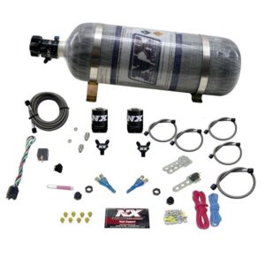 Nitrous Express DODGE 92- 95 TBI (50-75-100-125HP) DUAL NOZZLE WITH COMPOSITE BOTTLE