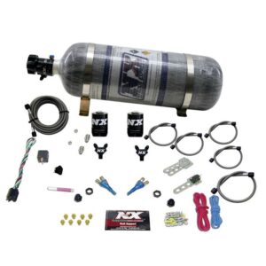 Nitrous Express GM EFI DUAL NOZZLE (100-300HP) WITH COMPOSITE BOTTLE