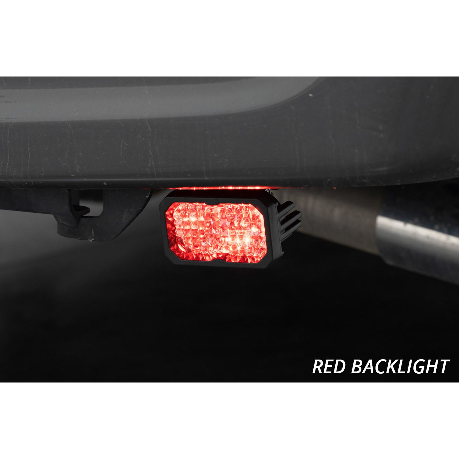 Allows for flush installation of SSC1 LED pods in the rear bumper.