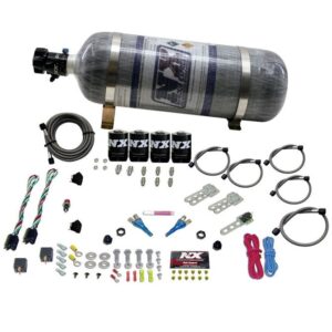 Nitrous Express GM EFI DUAL STAGE (50-150HP X 2) WITH COMPOSITE BOTTLE