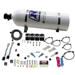 Nitrous Express DODGE EFI DUAL STAGE (50-75-100-150HP) X 2 WITH 15LB BOTTLE