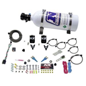 Nitrous Express DODGE VIPER EFI DUAL NOZZLE (100-300HP) WITH 5LB BOTTLE