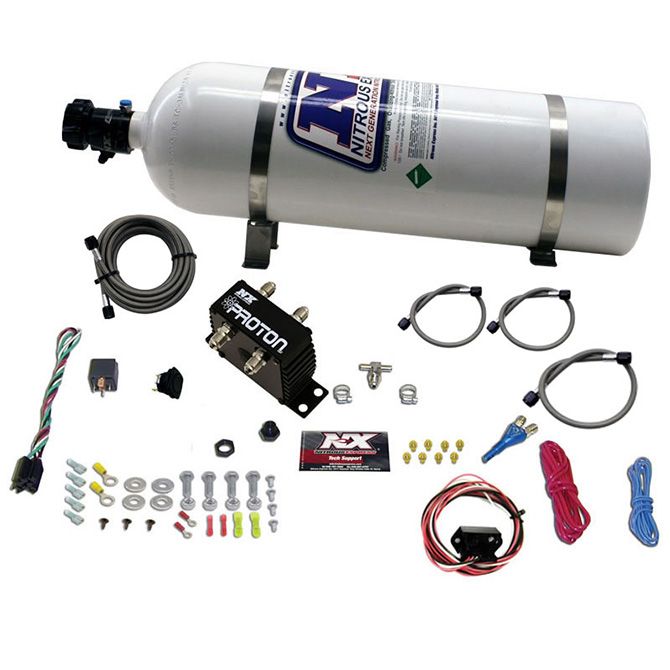Nitrous Express PROTON FLY BY WIRE NITROUS SYSTEM W/ 15LB BOTTLE