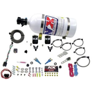 Nitrous Express NISSAN / INFINITY DUAL NOZZLE (35-150HP) W/ 10LB BOTTLE