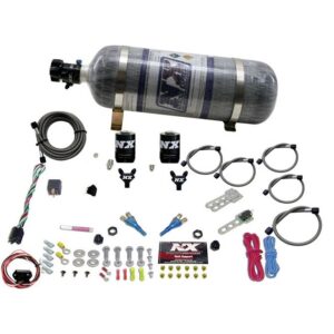 Nitrous Express NISSAN / INFINITY DUAL NOZZLE (35-150HP) W/ COMPOSITE BOTTLE
