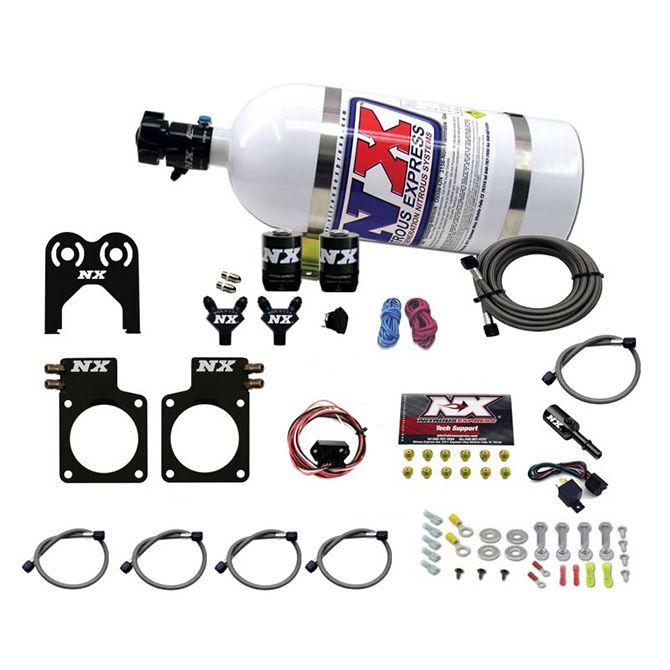Nitrous Express NISSAN GT-R NITROUS PLATE SYSTEM (35-300HP) W/ 10LB BOTTLE