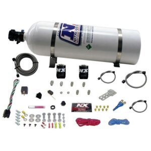 Nitrous Express UNIVERSAL SYSTEM FOR EFI (ALL SINGLE NOZZLE APPLICATION) WITH 15LB BOTTLE