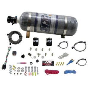 Nitrous Express ALL SPORT COMPACT EFI SINGLE NOZZLE SYSTEM WITH COMPOSITE BOTTLE