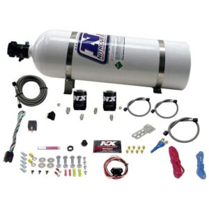 Nitrous Express 5TH GEN CAMARO SINGLE NOZZLE SYSTEM (35-150HP) W/ 15LB BOTTLE