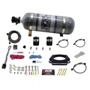 Nitrous Express LS 102mm PLATE SYSTEM (50-400HP) W/ 12LB COMPOSITE BOTTLE