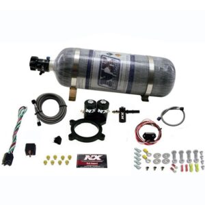 Nitrous Express 2014-NEWER GM 5.3L TRUCK NITROUS PLATE SYSTEM (50-250HP) W/ COMPOSITE BOTTLE