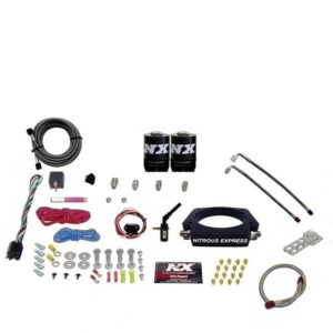 Nitrous Express 2014-NEWER GM 6.2L TRUCK NITROUS PLATE SYSTEM (35-300HP) WITHOUT BOTTLE