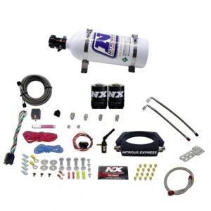 Nitrous Express 2014-NEWER GM 6.2L TRUCK NITROUS PLATE SYSTEM (35-300HP) W/ 5LB BOTTLE