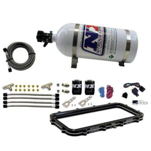 Nitrous Express Holley High Ram Plenum Plate System w/ 10lb Bottle