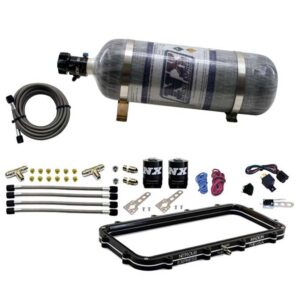 Nitrous Express Holley High Ram Plenum Plate System w/ 12lb Bottle