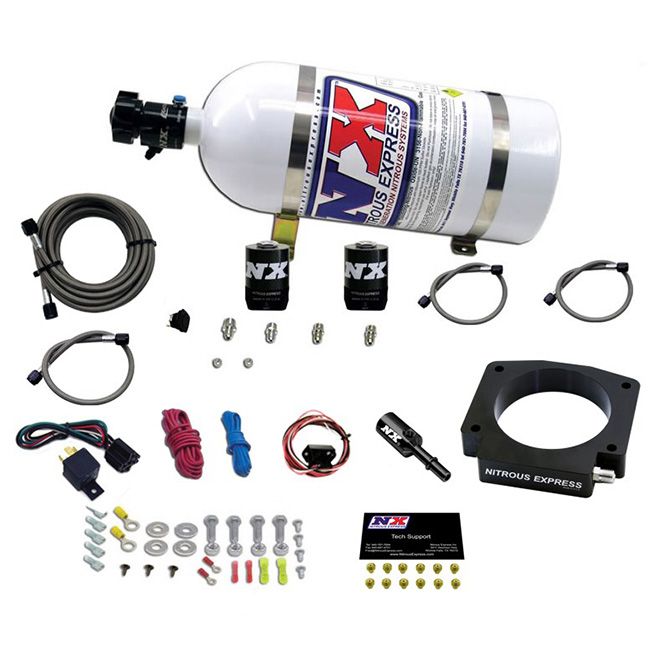 Nitrous Express NITROUS PLATE SYSTEM- GT350 5.2L - 10LB BOTTLE