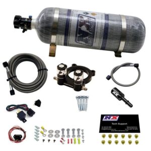Nitrous Express FORD 4 CYL NITROUS PLATE SYSTEM-2.3L ECOBOOST W/ 12LB BOTTLE