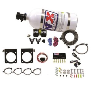 Nitrous Express GEN-V VIPER NITROUS PLATE SYSTEM (50-400HP) W/ 10LB BOTTLE