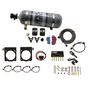 Nitrous Express GEN-V VIPER NITROUS PLATE SYSTEM (50-400HP) W/ 12LB BOTTLE