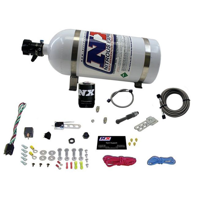 Nitrous Express DRY EFI SINGLE NOZZLE SYSTEM (35-150HP) LESS BOTTLE