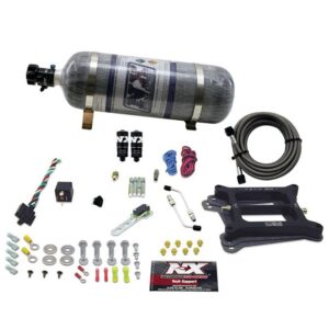 Nitrous Express 4150 HITMAN PLUS 4-BBL (50-100-150-200HP) WITH COMPOSITE BOTTLE