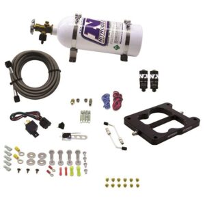 Nitrous Express Q-JET/HOLLEY SPREAD BORE HITMAN (100-150-200HP) WITH COMPOSITE BOTTLE
