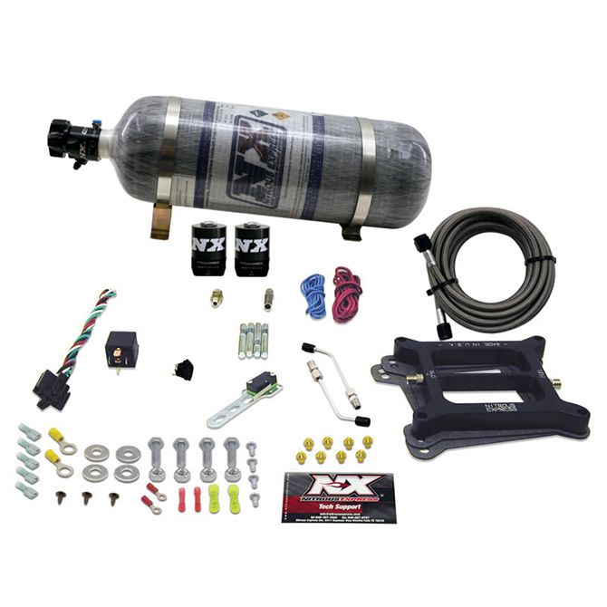 Nitrous Express 4150 4-BBL/ALCOHOL (100-200-300-400-500HP) WITH COMPOSITE BOTTLE