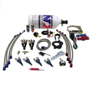 Nitrous Express FOUR CYLINDER inPIRANHAin SYSTEM, 2.5 LB