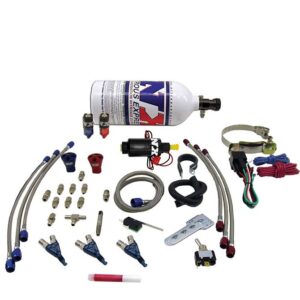 Nitrous Express THREE CYLINDER inPIRANHAin SYSTEM, 2.5 LB