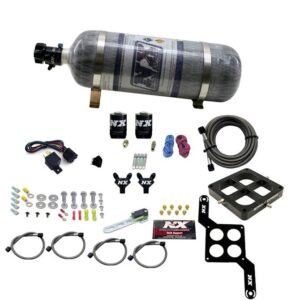 Nitrous Express DOMINATOR BILLET CROSSBAR STG 6 (50-100-150-200-250-300HP) W/ COMPOSITE BOTTLE.