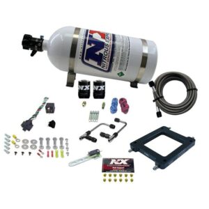 Nitrous Express Dominator Gemini PRO-POWER ALCOHOL (100-200-300-400-500HP) WITH 10LB BOTTLE