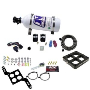 Nitrous Express DOMINATOR SINGLE ENTRY BILLET CROSSBAR, PRO POWER, (100-500HP) W/ 5LB BOTTLE