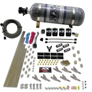 Nitrous Express VORTECH NOZZLE SYSTEM WITH 12LB COMPOSITE BOTTLE