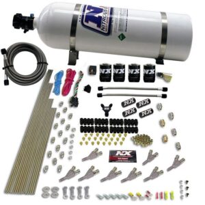 Nitrous Express STD NOZZLE SYSTEM WITH 12LB COMPOSITE BOTTLE