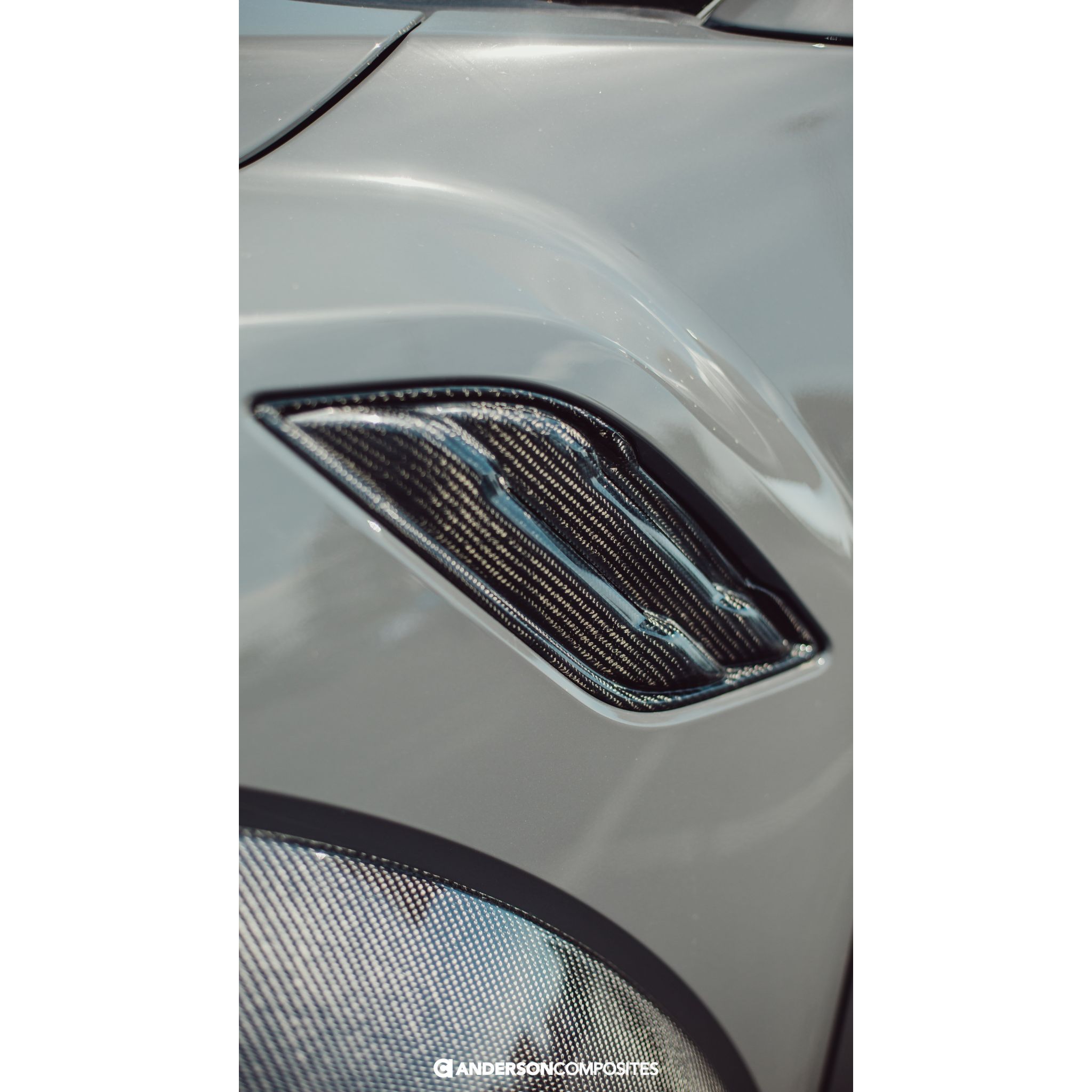 Anderson Composites, AC-FFI17FDRA, Type-OE carbon fiber fenders vents for 2017-2020 Ford Raptor