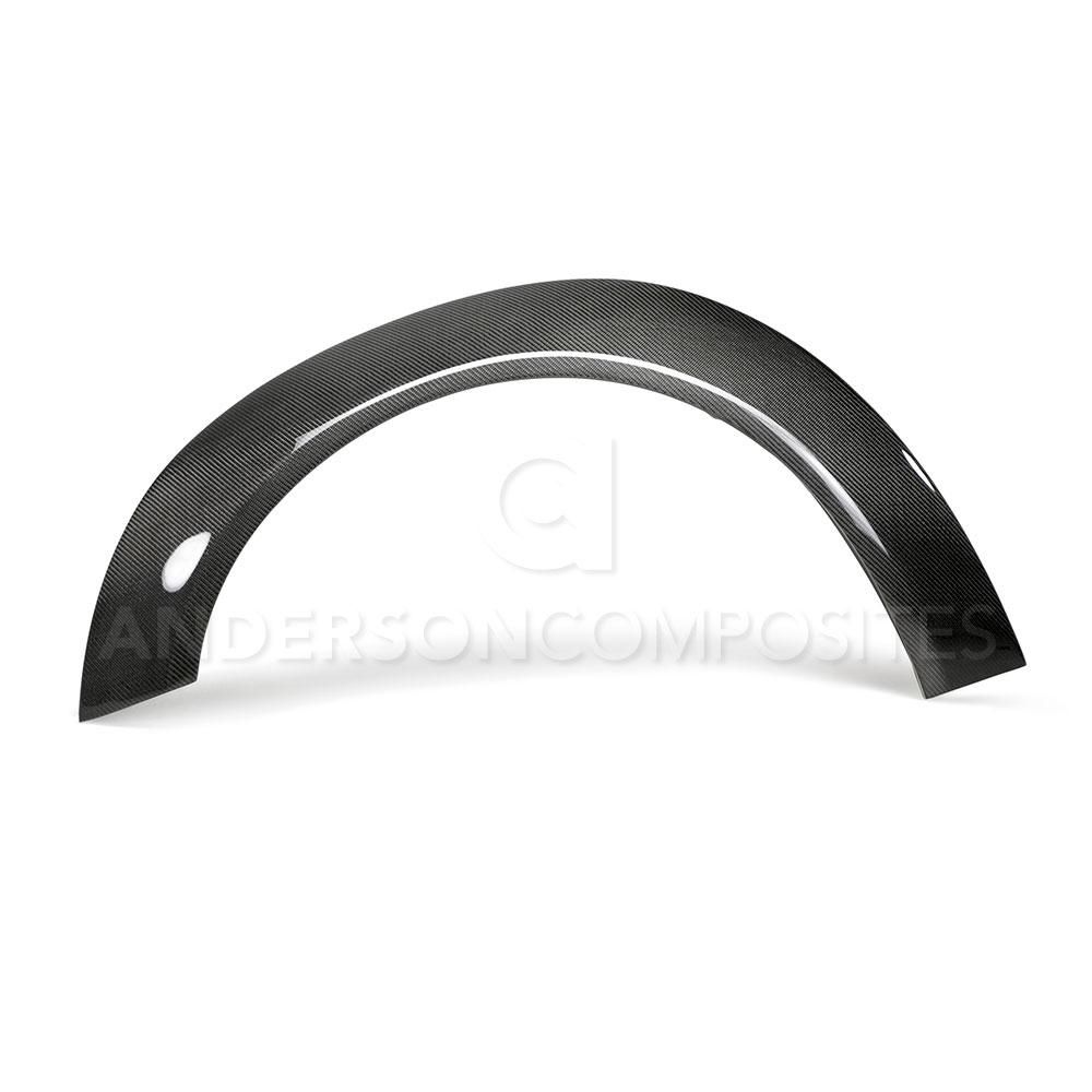 Anderson Composites, AC-FLR18DGCHHC-F, Carbon fiber front fender flares for 2018-2020 Dodge Challenger Widebody