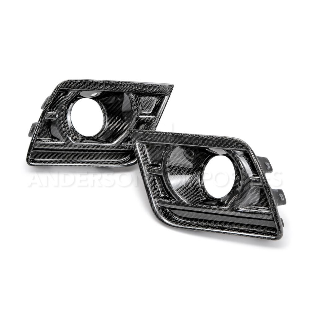 Anderson Composites, AC-FLS14CHCAM-Z28, Type-Z28 carbon fiber air duct bezels for 2014-2015 Chevrolet Camaro Z28