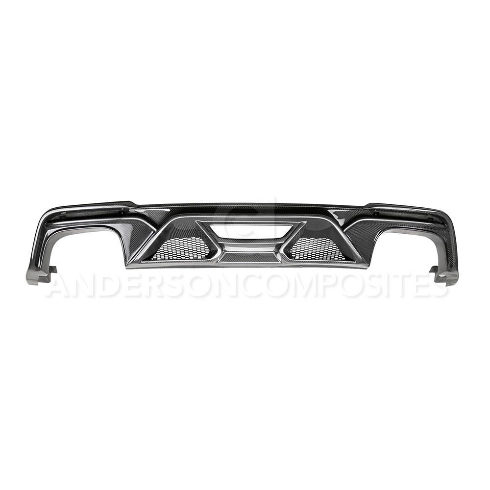 Anderson Composites, AC-RL20FDMU500, Carbon fiber rear diffuser for 2020-2021 Ford Mustang Shelby GT500