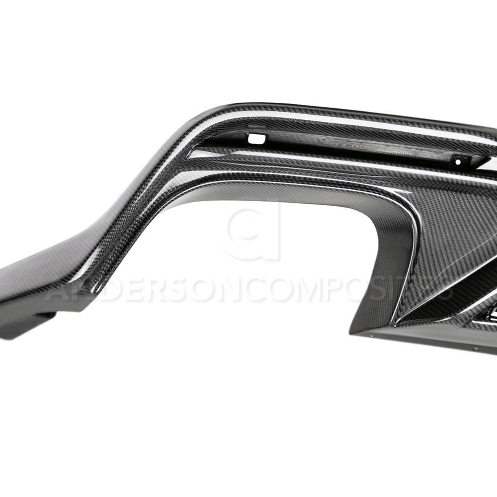 Anderson Composites, AC-RL20FDMU500, Carbon fiber rear diffuser for 2020-2021 Ford Mustang Shelby GT500
