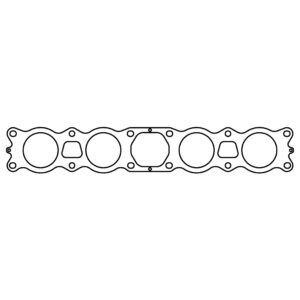 Cometic Gasket Automotive Ford 500 JC50 Pro Stock V8 .030 in MLS Exhaust Manifold Gasket Set; 2.200 in Round Port